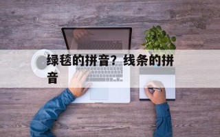 绿毯的拼音？线条的拼音
