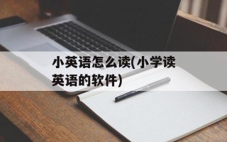 小英语怎么读(小学读英语的软件)