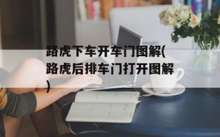 路虎下车开车门图解(路虎后排车门打开图解)