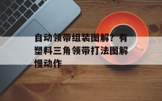 自动领带组装图解？有塑料三角领带打法图解慢动作