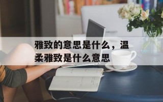 雅致的意思是什么，温柔雅致是什么意思