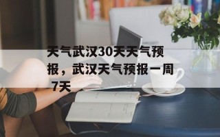 天气武汉30天天气预报，武汉天气预报一周 7天