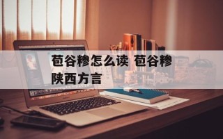 苞谷糁怎么读 苞谷糁陕西方言