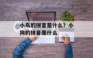 小鸟的拼音是什么？小狗的拼音是什么