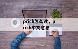 prich怎么读，prich中文意思