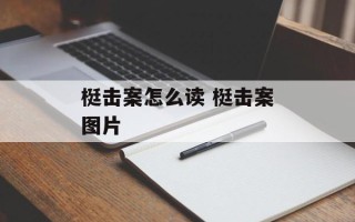 梃击案怎么读 梃击案图片