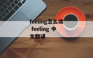 feeling怎么读 feeling 中文翻译