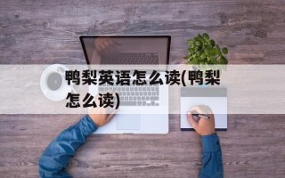 鸭梨英语怎么读(鸭梨怎么读)