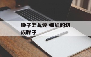 臊子怎么读 细细的切成臊子