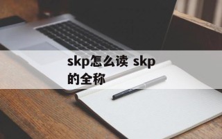 skp怎么读 skp的全称