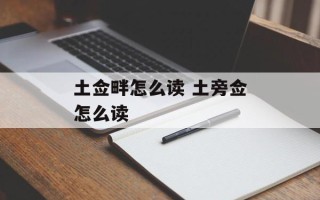 土佥畔怎么读 土旁佥怎么读