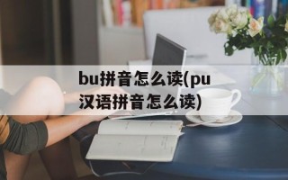 bu拼音怎么读(pu汉语拼音怎么读)