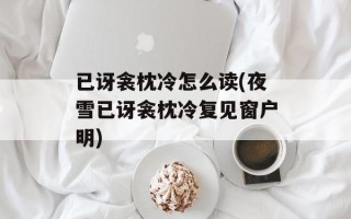 已讶衾枕冷怎么读(夜雪已讶衾枕冷复见窗户明)
