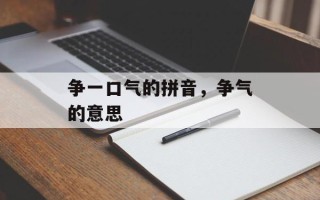 争一口气的拼音，争气的意思