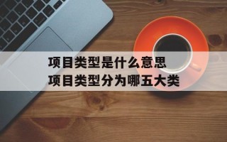 项目类型是什么意思 项目类型分为哪五大类