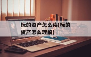标的资产怎么读(标的资产怎么理解)