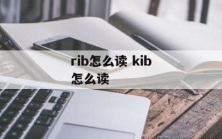 rib怎么读 kib怎么读