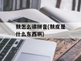 麸怎么读拼音(麸皮是什么东西啊)