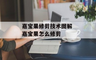 嘉宝果修剪技术图解 嘉宝果怎么修剪