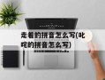 走着的拼音怎么写(叱咤的拼音怎么写)