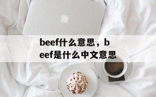 beef什么意思，beef是什么中文意思