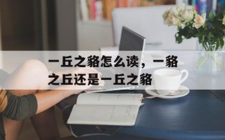 一丘之貉怎么读，一貉之丘还是一丘之貉