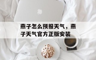 燕子怎么预报天气，燕子天气官方正版安装