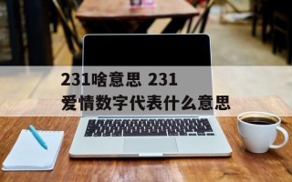 231啥意思 231爱情数字代表什么意思