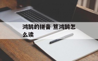 鸿鹄的拼音 笪鸿鹄怎么读