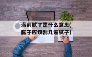 满刮腻子是什么意思(腻子应该刮几遍腻子)