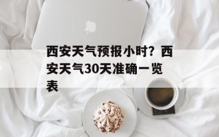 西安天气预报小时？西安天气30天准确一览表
