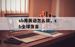 sb用英语怎么读，sb全球发音