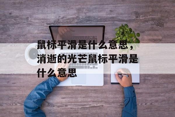 鼠标平滑是什么意思，消逝的光芒鼠标平滑是什么意思-第1张图片-