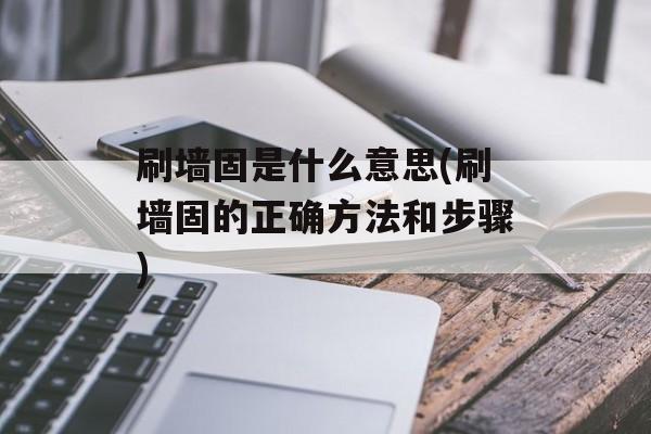 刷墙固是什么意思(刷墙固的正确方法和步骤)-第1张图片-