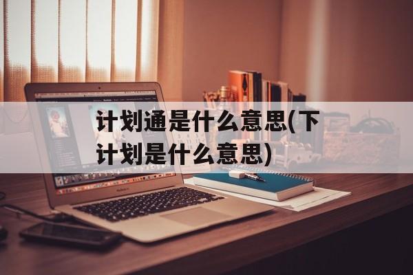 计划通是什么意思(下计划是什么意思)-第1张图片-