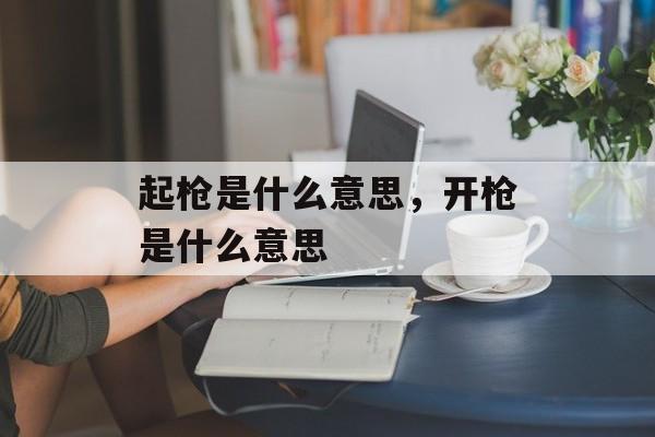 起枪是什么意思，开枪是什么意思-第1张图片-
