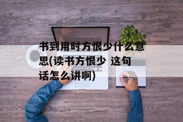 书到用时方恨少什么意思(读书方恨少 这句话怎么讲啊)-第1张图片-