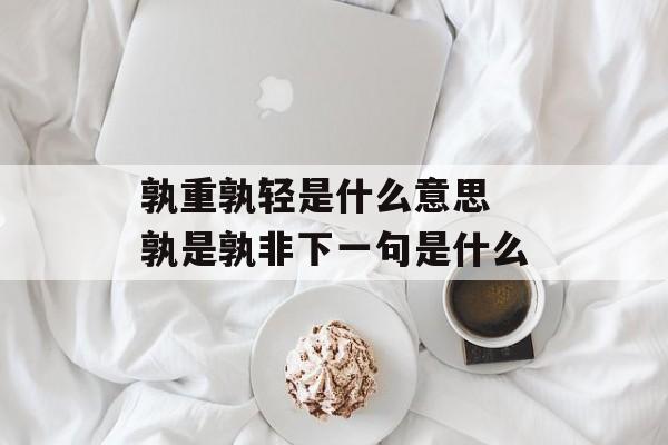 孰重孰轻是什么意思 孰是孰非下一句是什么-第1张图片-