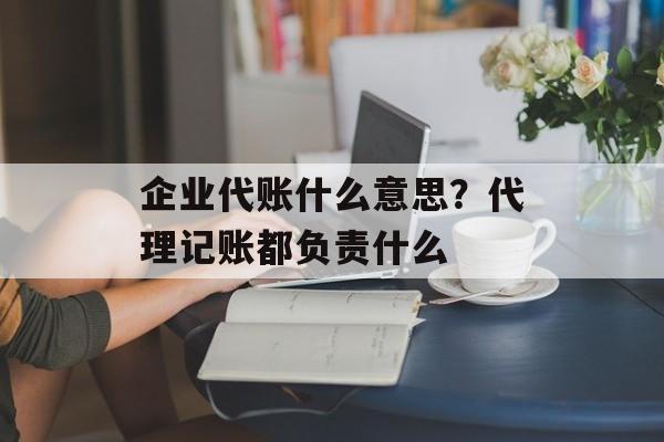 企业代账什么意思？代理记账都负责什么-第1张图片-